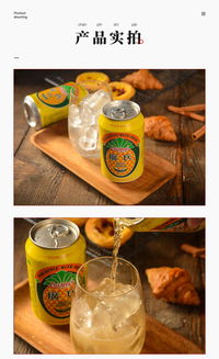 廣氏菠蘿啤酒風(fēng)味飲料 無酒精即飲佳品，整箱批發(fā)更劃算